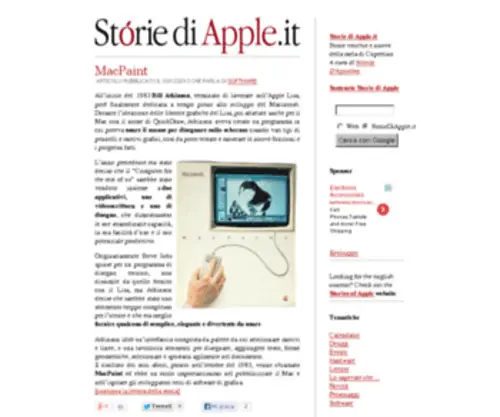 Storiediapple.it(Storie di Apple) Screenshot