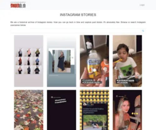 Storiesdb.ch(Instagram Stories) Screenshot