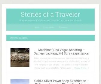 Storiesofatraveler.com(Stories of a Traveler) Screenshot