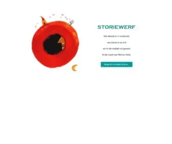 Storiewerf.co.za('n Webtuiste vir Afrikaanse kinder) Screenshot