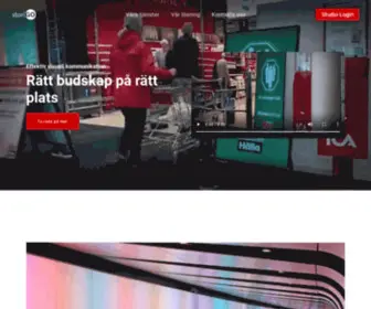 Storigo.se(Digital Signage and other Retail Applications) Screenshot
