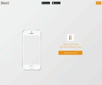 Storii.com(A lifetime of stories in your pocket) Screenshot