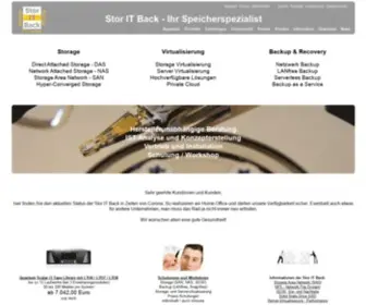 Storitback.de(Stor IT Back) Screenshot