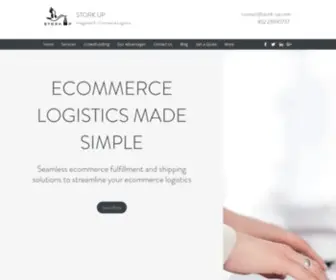 Stork-UP.com(ECommerce Fulfillment Company HK) Screenshot