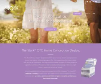 Storkotc.com(The Stork OTC) Screenshot