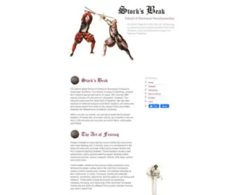 Storksbeak.co.uk(Stork's Beak) Screenshot