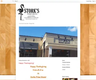 Storksprimemeats.com(Storks Prime Meats) Screenshot