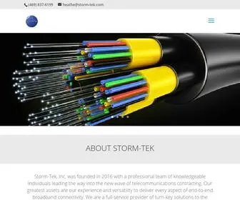 Storm-Tek.com(Storm Tek Inc) Screenshot