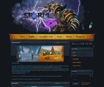 Storm-Wow.com(The best high) Screenshot