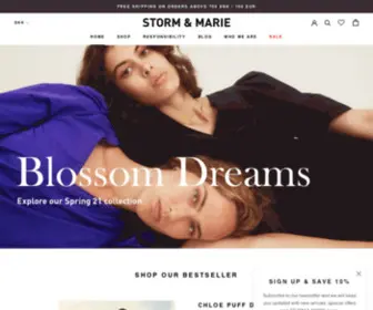 Stormandmarie.com(STORM and MARIE) Screenshot