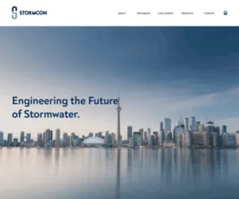 Stormcon.ca(Engineering the future of Stormwater) Screenshot