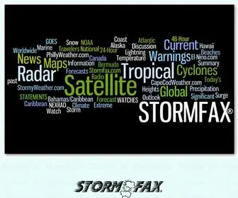 Stormfax.com(STORMFAX®) Screenshot