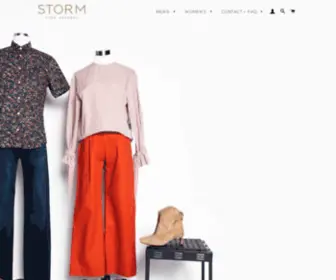 Stormfineapparel.com(Stormfineapparel) Screenshot