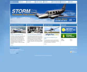 Stormflyingservice.com(Storm Flying Service) Screenshot