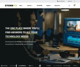 Stormfx.com.au(Creative Technology Solutions Sydney & Australia) Screenshot