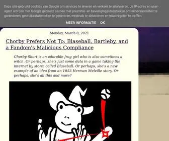 Stormingtheivorytower.com(Storming the Ivory Tower) Screenshot
