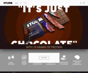 Stormnutra.com(Storm Nutrition) Screenshot