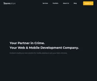 Stormotion.io(Mobile and Web Development Company) Screenshot