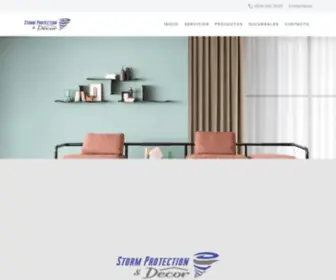 Stormprotectionanddecor.com(Cabo San Lucas) Screenshot