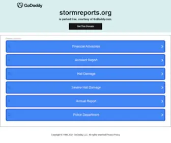 Stormreports.org(Storm Report) Screenshot