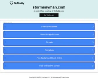 Stormsnyman.com(Stormsnyman) Screenshot