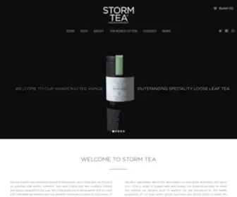 Stormtea.co.uk(We are English tea merchants based in Newcastle Upon Tyne and our focus) Screenshot