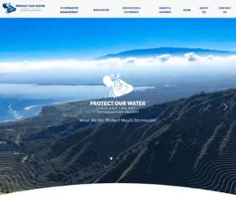 Stormwatermaui.com(Stormwater Water) Screenshot