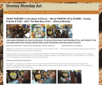 Stormymondayart.com(Stormy Monday Art) Screenshot