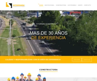 Stornini.com(Stornini Constructora Mendoza) Screenshot