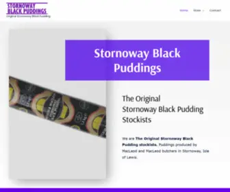 Stornowayblackpuddings.com(Stornowayblackpuddings) Screenshot