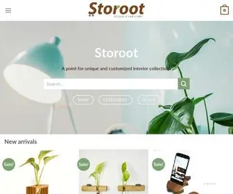 Storoot.in(Shop Sustainable Home Decor & Lighting) Screenshot