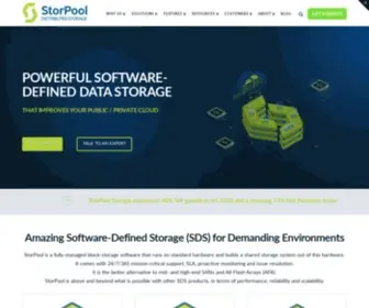Storpool.com(StorPool Storage) Screenshot
