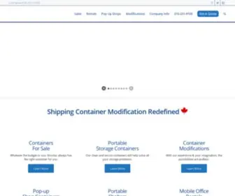 Storstac.com(Sea Shipping Containers) Screenshot