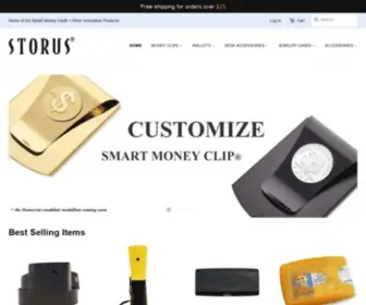 Storus.com(Official Site of Storus) Screenshot
