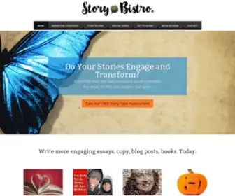 Storybistro.com(Story Bistro Free Writing) Screenshot