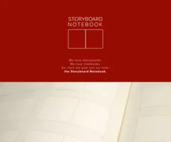 Storyboardnotebook.com(Storyboard Notebook) Screenshot