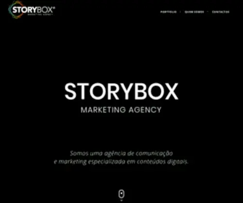 Storybox.pt(Marketing Agency) Screenshot