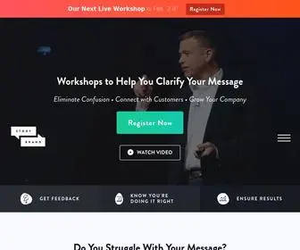 Storybrand.com(Clarify Your Message) Screenshot