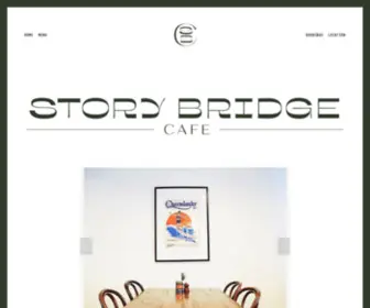 Storybridgecafe.com(STORY BRIDGE CAFE) Screenshot