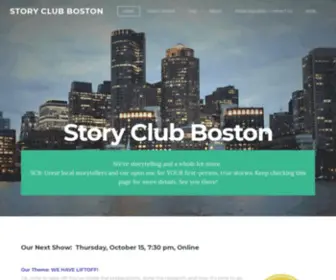 Storyclubboston.com(Story Club Boston) Screenshot