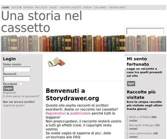 Storydrawer.org(Una storia nel cassetto) Screenshot