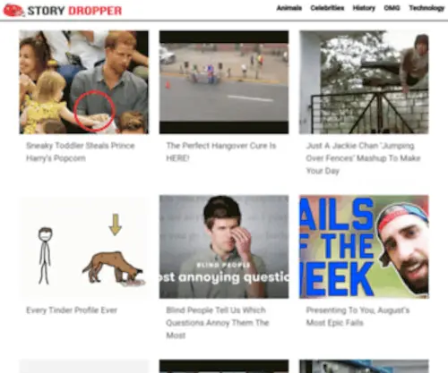 Storydropper.com(Storydropper) Screenshot