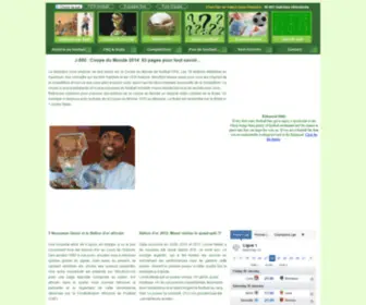 Storyfoot.com(Historique du football) Screenshot