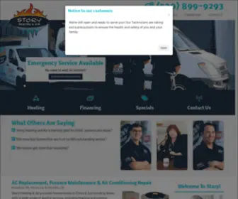 Storyheatingair.com(Storyheatingair) Screenshot