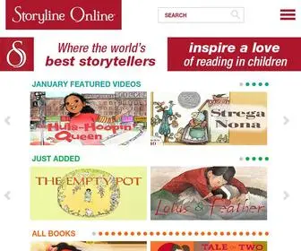 Storylineonline.net(Storyline Online) Screenshot
