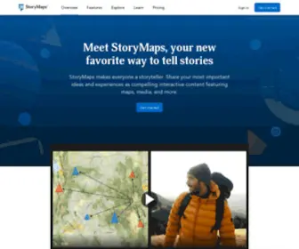 Storymaps.com(StoryMaps) Screenshot