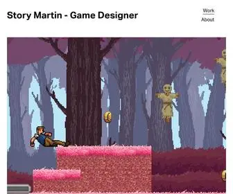 Storymartingamedesigner.com(Story Martin) Screenshot