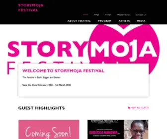 Storymojafestival.co.ke(Storymoja Festival) Screenshot