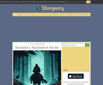 Storynory.com(Audio Stories for Kids) Screenshot