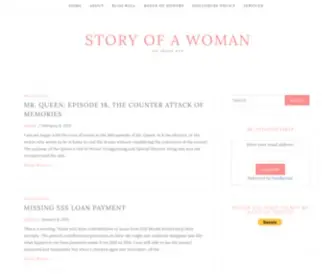 Storyofawoman.com(All about eve) Screenshot